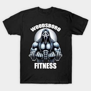 Ghostface Gains: Woodsboro Gym Scream T-Shirt Collection T-Shirt